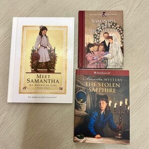 American Girl Samantha Book Trio